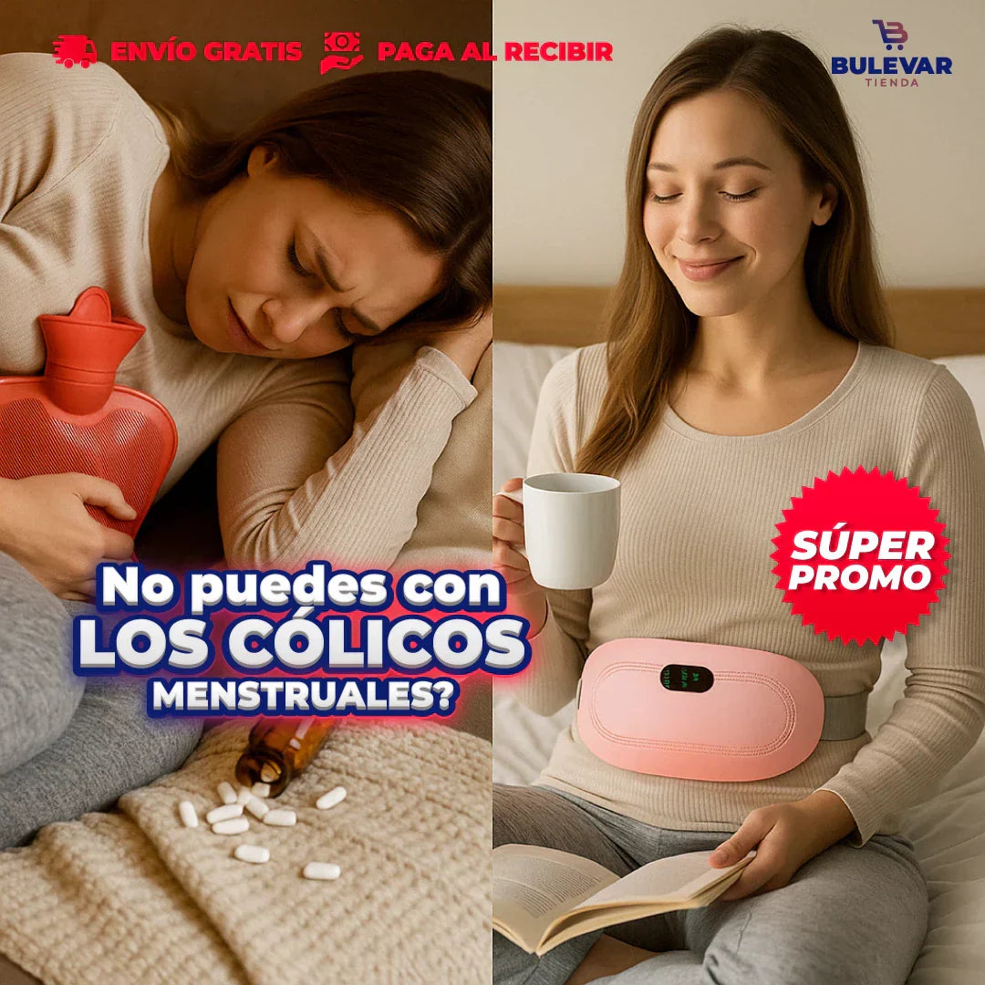 CicloZen™ - CINTURÓN MASAJEADOR TÉRMICO PARA CÓLICOS
