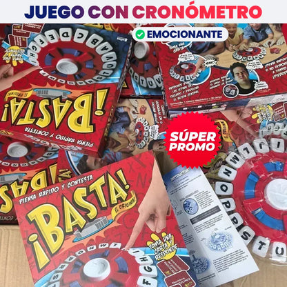 ¡BASTA YA! - JUEGO DE PALABRAS RÁPIDO, EDUCATIVO Y DIVERTIDO.