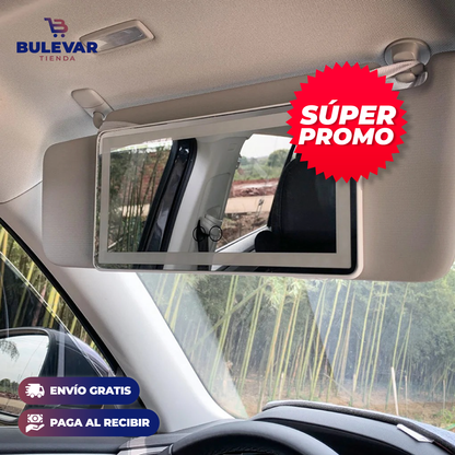 ESPEJO LED PORTÁTIL PARA CARRO