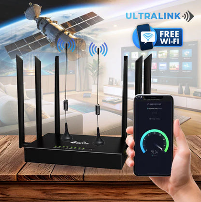 Router de Wifi Gratis UltraLink [INTERNET 5G ILIMITADA] + CÁMARA WIFI GRATIS